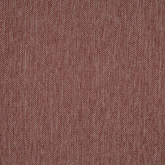 Herringbone, Ruby - Fabric Only